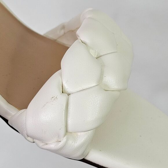 UNISA white braided faux leather sandals - Picture 2 of 13